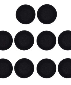 Amazingdeal365 Coussinets en Mousse Lot de 10 pour Casque - 45 mm x 4,6 cm - Confort Élevé - Sécurité Améliorée - Parfai