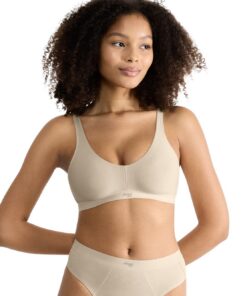 Sloggi Ever Ease Soft Bras pour Femmes en Coton Bio Comfortable Soutien-GorgeReLUní