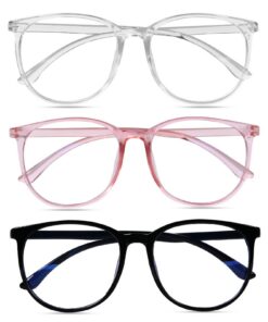 URAIT Lunettes Anti-Lumière Bleue pour Homme et Femme | Réglables | Jeu d'Ordinateur | Soulagement des Fatigues Ophtalmi