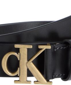 Calvin Klein Ceinture Fixe pour Femme en Jeans 30x32 Noir