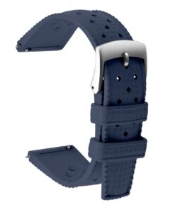 ULLCHRO Bracelets de montre rapide à dégagement, sangle en caoutuchouc pour homme, accessoire de remplacement en silicon