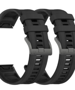 Montre Connectée Vancle 22mm Compatible Garmin Fenix 7/Fenix 7 Pro/Fenix 6/Fenix 6 Pro/Fenix 5 Plus, Forerunner 935/945/