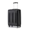Kono Valise de cabine rigide et léger enABS et PC 55 cm pour voyageurs extensibles avec roues silencieuses et serrure TS
