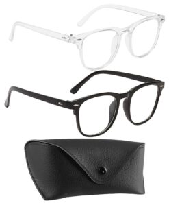 Lunettes Anti Lumière Bleue Hugfads - Protection des Yeux, Confort Visuel - Pour Homme et Femme