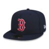 New Era 59Fifty Cap - Authentique pour Supporters des Boston Red Sox (Navy)