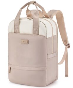 Sac à dos LOVEVOOK pour ordinateur portable femme, écolier adolescent, chic et fonctionnel, 15.6 pouces, sac tendance