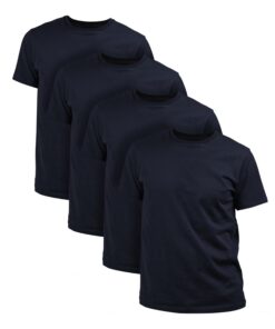 LOT DE 4 T-SHirts basics pour Homme 100% Coton OEKO-TEX STANDARD 100 M ou L ou XL ou 2XL ou 3XL councils favoris
