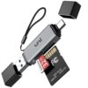 Lecteur Carte SD USB C Prend en Charge SD/Micro SD/SDHC/SDXC/MMC, pour iPhone série 15, MacBook Pro Air, iPad Pro Air, G