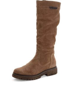 Tamaris Femme Long Boot Flat 1-25606-45 Botte Haute Jusqu'au Genou pour Femmes Mode Élégante Taille Multiple