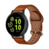 Montre en Cuir 20mm pour Garmin - Bracelet Remplacement - Brun