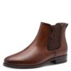 Tamaris Bottines Femme Chelsea 1-25377-45 Élégantes et Confortables pour le Travail et le Week-End