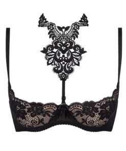 Axami Femmes Soutien-Gorge Redresse Seins Dentelle V-8241 - Push-Up Convertible En Dentelle Fin, Pour Femmes, Intimwear,
