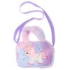 Sac Bandoulière TOYANDONA Licorne Pérenne pour Garçon et Fille - Petit Sac Carré Doux Usage Quotidien et Sorties