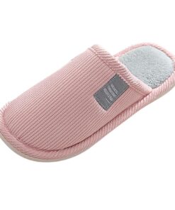 Pantoufles confortables pour femme en feutre mémoire de forme - Anti-dérapantes et chaudes - Semelle douce - Pour maison