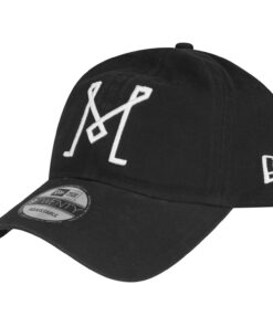 New Era 9twenty Cap Homme et Femme Noir et Blanc MLS Inter Miami