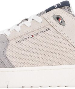 Tommy Hilfiger Basket Core Lite Suede Pour Homme Léger En cuir suédé Fm0fm05519