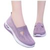 POIUIYQA Chaussures Orthopédiques Femme Comfortable Respirantes pour Marche Mode et Sport Basquette Fitness Travail Outd