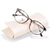FONHCOO Lunettes Anti-Lumière Bleue, TR90 Ultra-légère Repos Verres Transparent Unisexe Protection UV Écran Femmes et Ho