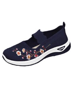 Chaussure orthopédique femme été en maille légères et respirantes Slipins blancmode et sport running de randonnée Basket