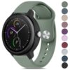 Bracelet Garmin pour Athlètes, Compatible Vivoactive 3/5 et Forerunner 245/645/165, Bande Élastique 20 mm, Libération Ra