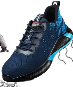 JOISIDE Chaussures de Travail Femmes Respirant Sécurité Confortable Baskets de Chantier JOISIDE Chaussures de Sécurité H