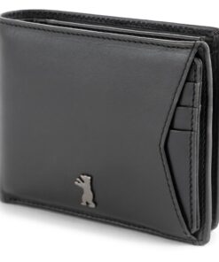 Berliner Bags Premium Portefeuille en Cuir Kiel Noir - Protection RFID Certifiée TÜV pour Homme Berliner Bags Premium Po
