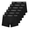 POWSAV Lot de 6 Boxers pour Homme | Qualité Supérieure | Sous-vêtements Confortables | Idéal pour le Travail et la Maiso