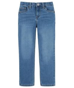 Jean Levi's LVB 502 Effortless Performance pour Adolescent Garçon - Excellente Taille Instinctive - 32x32