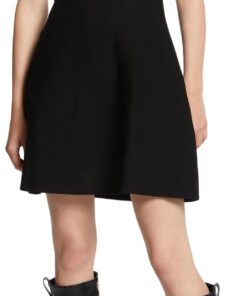 Robe tricot courte trapèze Morgan femme hiver chaud confort modèle court trend