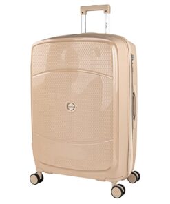 Valise ITACA Grande Taille Résistante 4 Roulettes Voyage - Résistante en Matériau PP TSA Combinaison - Valise Rigide pou