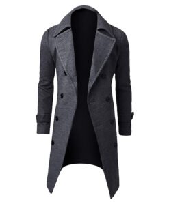 Susenstone Manteau Homme Automne Hiver Chaud Fashion à La Mode Duffle Outerwear