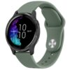 Bracelet Wanme Compatible avec Garmin Venu/Venu Sq/Garmin Vivoactive 3/Vivomove 3 - Olive Verte pour Sportifs et Entraîn