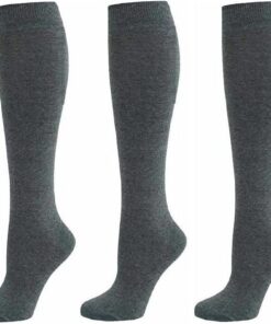 Chaussettes COSHAL Lot de 3 - Coton majoritaire - Pour fille - Rentrée scolaire - Uniforme de fête - Ajustement conforta