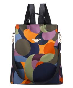 Wishliker Sac à Dos Anti-vol pour Femmes Occasionnel Étanche et Fonctionnel