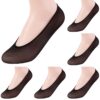 Générique Pairs Silky Anti Slip Chaussettes Basse Femme 35-38 BlancLot Grande Taille Chaussettes Basse Anti Rayures Femm