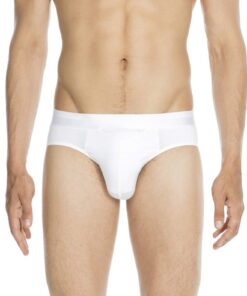 HOM Briefs Boxer Homme | 3 Pièces en Matière Élastique Respirante pour Portée Quotidienne - Sous-Vêtements Ventilés pour