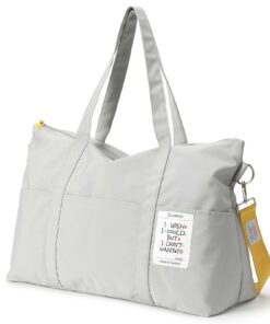 Sacs de Voyage Dizdvizd Ryanair Imperméable et Pliable, Sac de Week-End Light pour Femme, Cabine Sacs de Sport Fitness