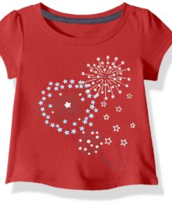 Carhartt Baby Girls Cotton Graphic Short Sleeve T-Shirt
