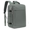 Sac à Dos Yankony pour Voyage en Avion Imperméable 45x36x20 Pochette Antivol pour Femme Sac de Voyage Main 30 L avec Com