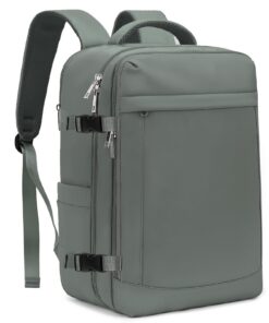 Sac à Dos Yankony pour Voyage en Avion Imperméable 45x36x20 Pochette Antivol pour Femme Sac de Voyage Main 30 L avec Com