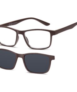 NEWVISION® Lunettes de lecture clipsables pour lunettes de soleil à verres polarisés 100% UVA/UVB - Pour homme et femme