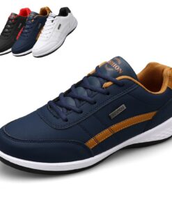 MEIION Baskets orthopédiques Homme - Toute la journée Décontractées et Confortables, Sport, Course ou Business - Chaussu