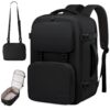 Lovedovo Sac à dos de voyage amovible pour ordinateur portable grand capacitécomfortable et rétroéclairage