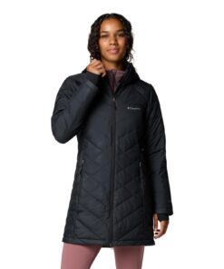 Columbia Heavenly Long Hooded Jacket Homme Hiver Mode Élégant Taille Unique