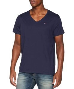Tee Shirt Homme Tommy Jeans Manches Courtes Col en V Original