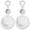 Traceur Bluetooth Blanc - Équippement Compétent pour la Suivi de Téléphones et Clés - Idéal pour les Hommes et les Femme