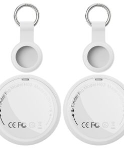 Traceur Bluetooth Blanc - Équippement Compétent pour la Suivi de Téléphones et Clés - Idéal pour les Hommes et les Femme
