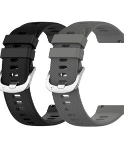 Bracelets Silicone 22mm Compatibles Garmin Forerunner 255/Vivoactive 4/Venu 3 - Pour Hommes et Femmes - Réplacement Acce