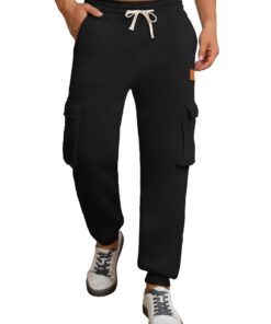 PANTALON DE JOGGER HOMME CARGO SPORT TRAVAIL ÉLAS Instant Wear Mode Automne Hiver M-XXXL