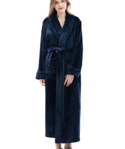 Robe Peignoir Putuo Dames Hiver Chaud OEKO-TEX STANDARD 100 Femmes Cadeau Noël